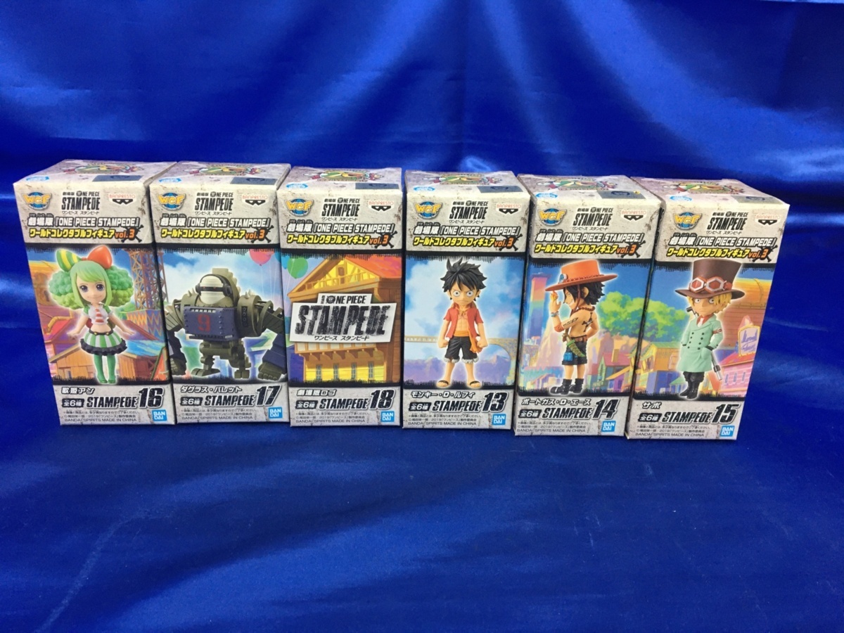 全国無料，お買い得 劇場版 ワンピース STAMPEDE ワールドコレクタブルフィギュア vol.3 全6種(その他)｜売買されたオークション情報、yahooの商品情報をアーカイブ公開 - オークファン その他