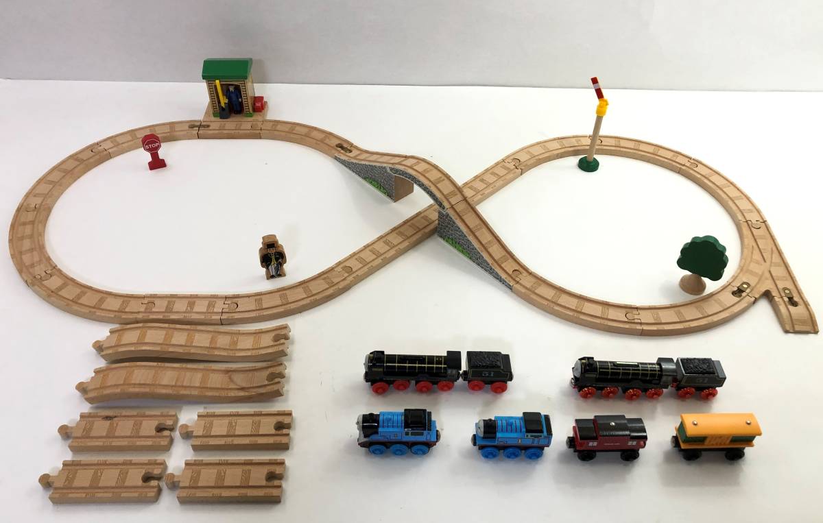 木製レール ラーニングカーブ きかんしゃトーマス BRIO レア セット