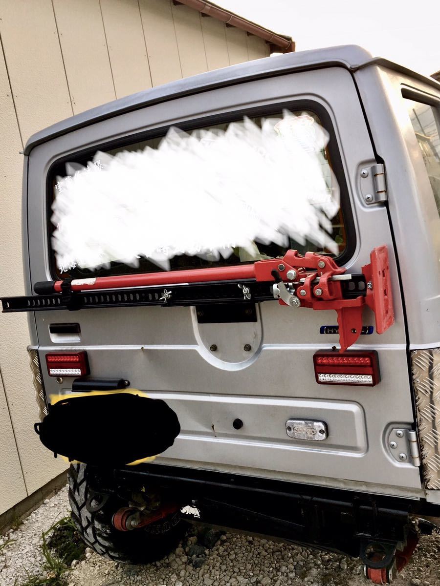 ☆ジムニー☆jimny☆JA11☆ハイリフトジャッキホルダー☆スコップ