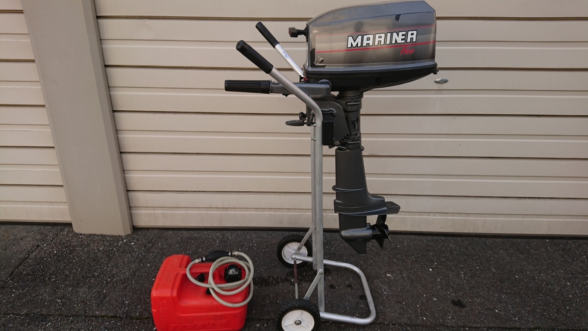 100%新品，2026 売切 マリナー 2スト 5馬力 S足 394S 製造4年5月 燃料タンク付き 船外機 MARINER 福岡市より 直接引き取り歓迎 YAMAHA マーキュリー(10馬力未満)｜売買されたオークション情報、yahooの商品情報をア 10馬力未満