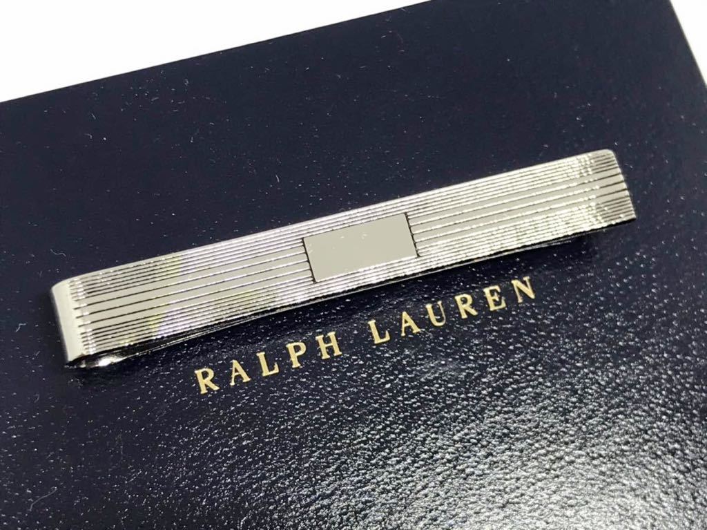 Ralph Lauren ストライプ　ネクタイピン　タイピン タイバー ラルフローレン