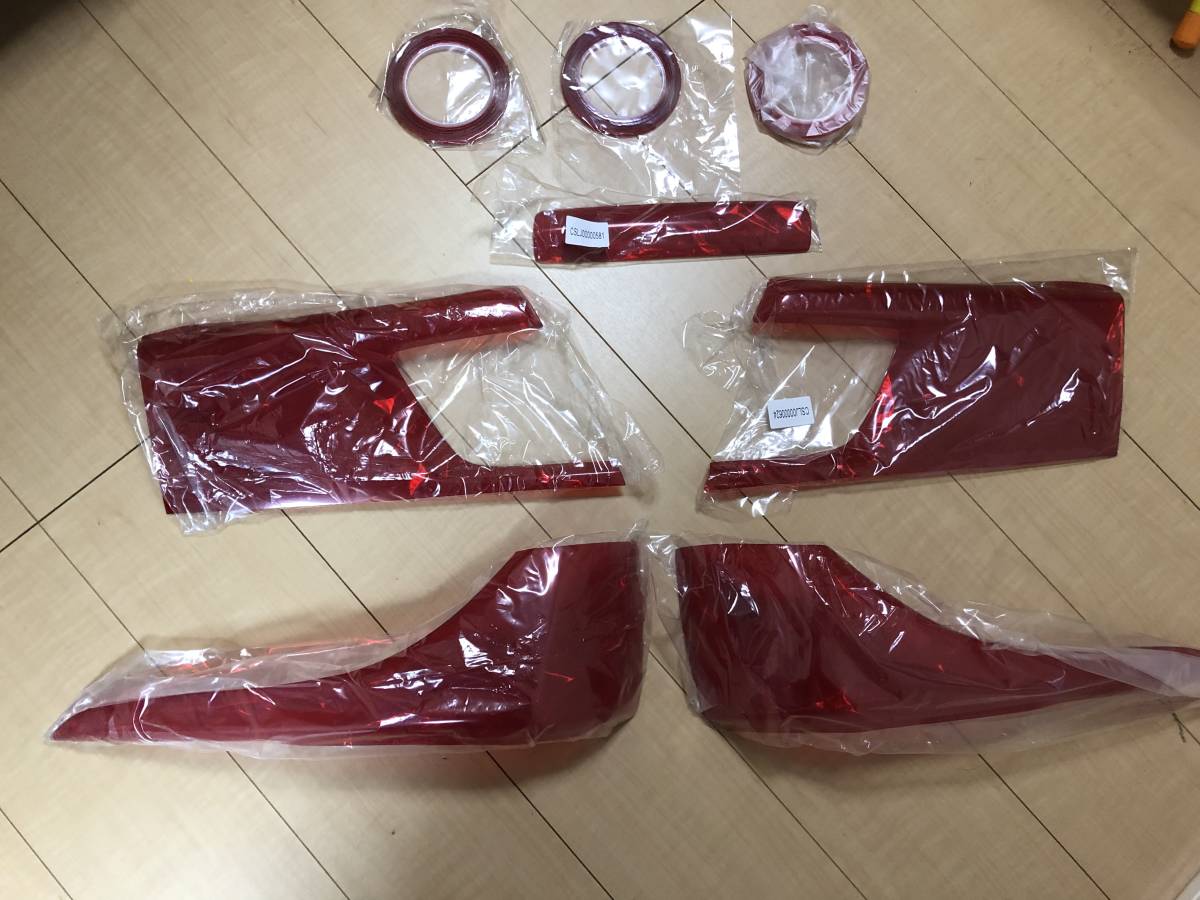 【正規品，大得価】 シルクブレイズ 30 ヴェルファイア 前期 テールレンズカバー ハイマウントカバー レッド SILK BLAZE(テールライト)｜売買されたオークション情報、yahooの商品情報をアーカイブ公開 - オークフ トヨタ用