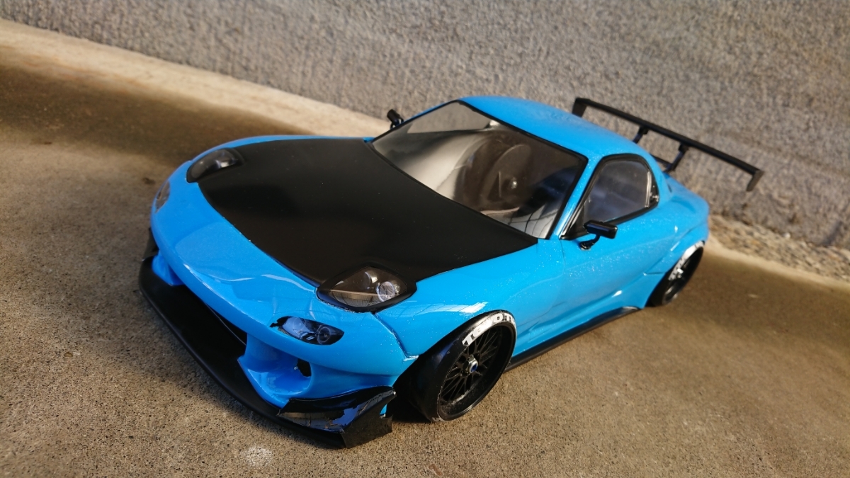 マツダ 1⁄10 RX-7 FD3S RE雨宮 ヨコモ ラジコン ボディ rx-7 re雨宮