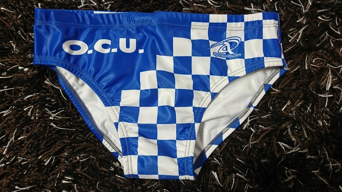 30サイズ】AGON SWIM 学校名入り 水球パンツ ポロパン 競パン 大阪市立
