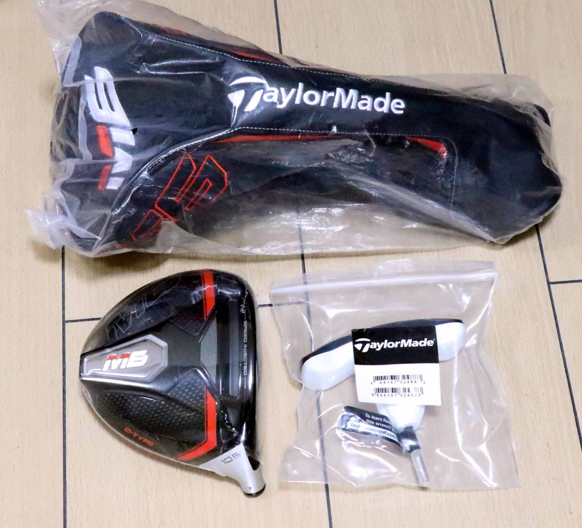 TaylorMade M6 ドライバー 10.5度 ヘッドカバー付 スポーツ別 テーラーメイド TaylorMade M6 10.5度 ヘッド ヘッドカバー