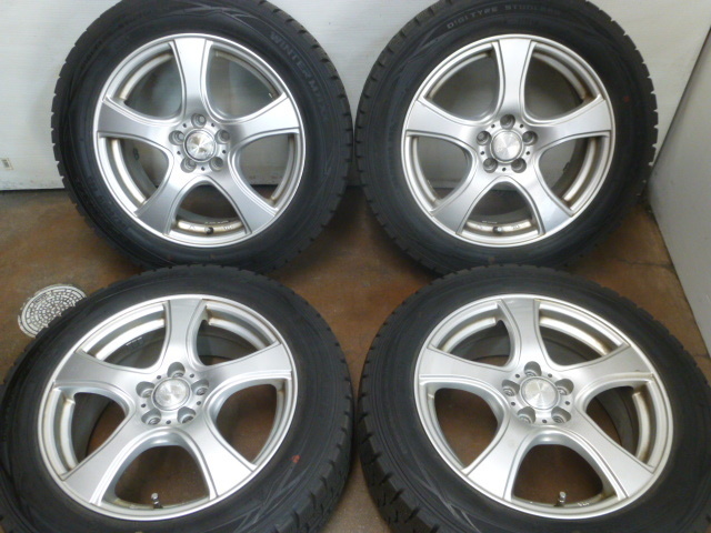【豊富な，新作登場】 バリ山 ダンロップ WINTER MAXX 195/60R16 16&times;6.5J 5H 100 +48 アルミホイール 4本set 現行 イスト ウィッシュ(スタッドレスタイヤ)｜売買されたオークション情報、yahooの商品情報をアーカイブ公開 - 5穴