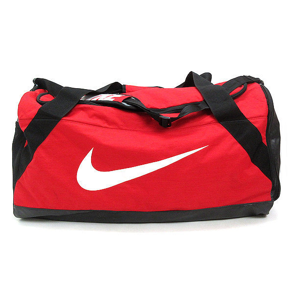 爆買い，2026 WW 超大型 ナイキ/NIKEスオッシュプリント/ナイロンボストンバッグ/2WAYショルダーBAG 赤(ダッフルバッグ、ボストンバッグ)｜売買されたオークション情報、yahooの商品情報をアーカイブ公開 - ダッフルバッグ、ボストンバッグ