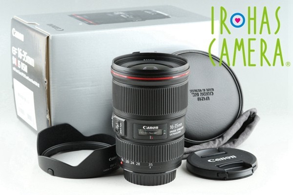 Canon EF 16-35mm F/4 L IS USM Lens With Box #25675 USM Canon f