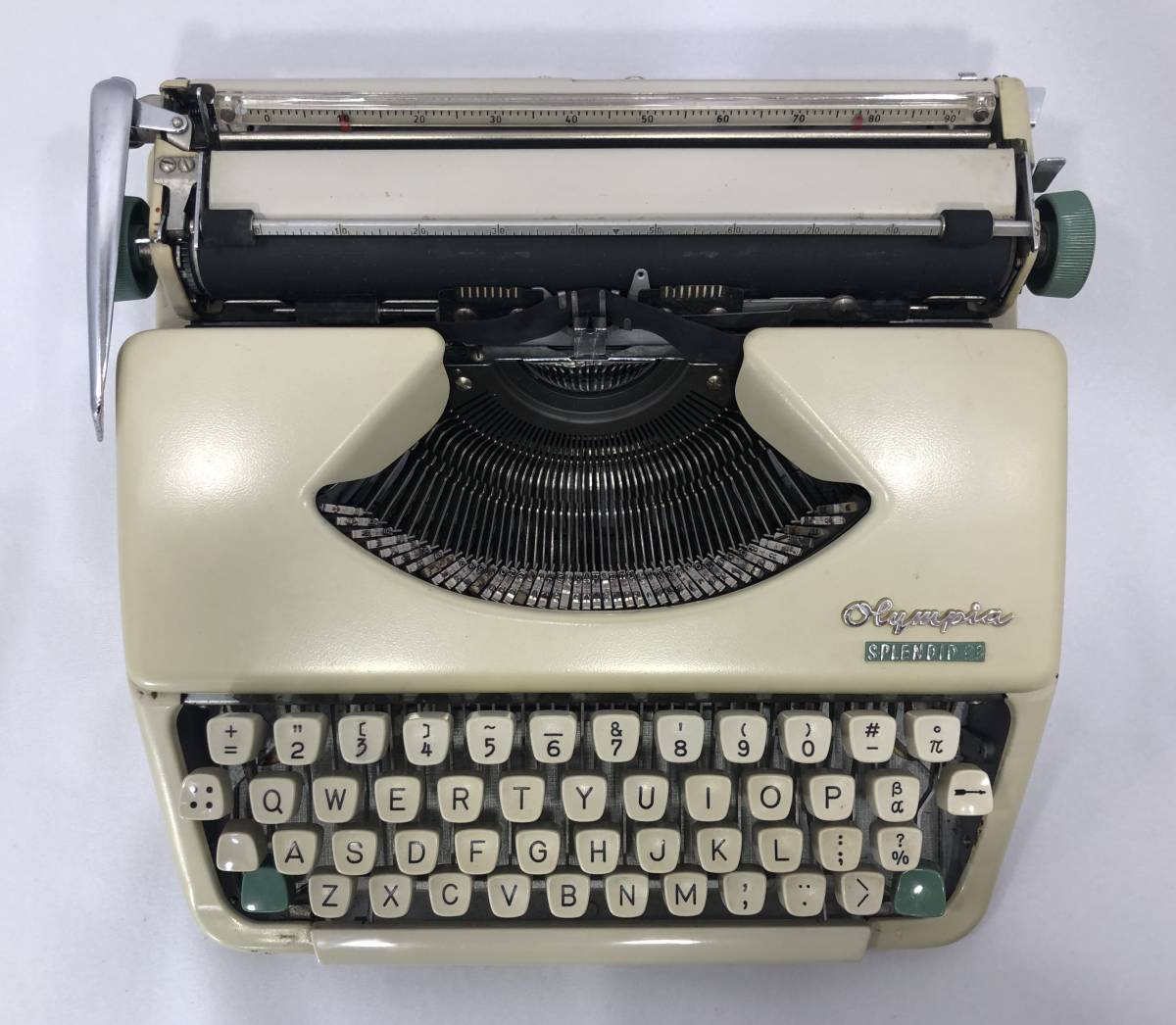 【 OLYMPIA 】 SPLENDID 33 タイプライター 動作品 オリムピア_2