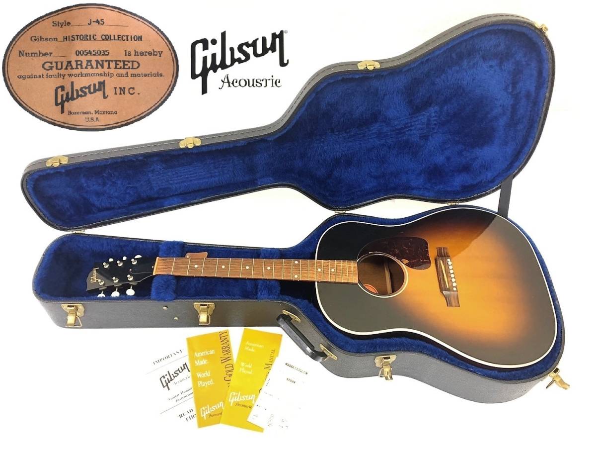 Gibson Historic Collection J-45 2005年製 Historic Collection J-45 2005: アコースティックギター｜三木楽器