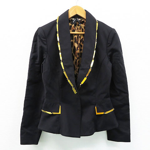 【HOT，爆買い】 DOLCE & GABBANA ドルチェ アンド ガッバーナ プレート装飾ジャケット ブラック系 38 240001324397 レディース(ジャケット、上着)｜売買されたオークション情報、yahooの商品情報をアーカイブ公開 女性用
