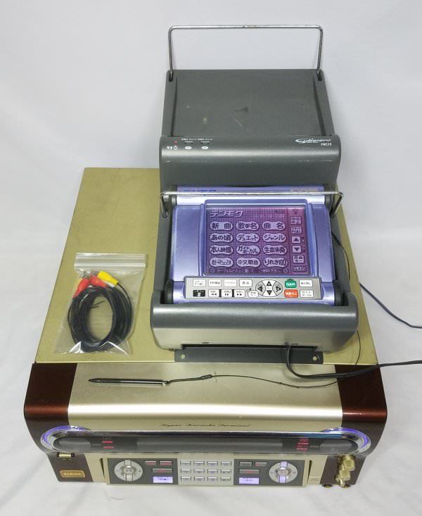 ☆家庭用 2分待ち カラオケ機 DAM-G100☆充電器付きで、デンモクは