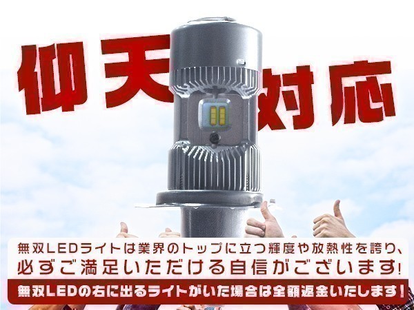 ヤマハ YAMAHA MT-09 RN34J バイク用 LEDヘッドライト H4 Hi/Lo 輝度UP 吸気式冷却ファン 2年保証 送料無 6000K 1灯 GCM_2