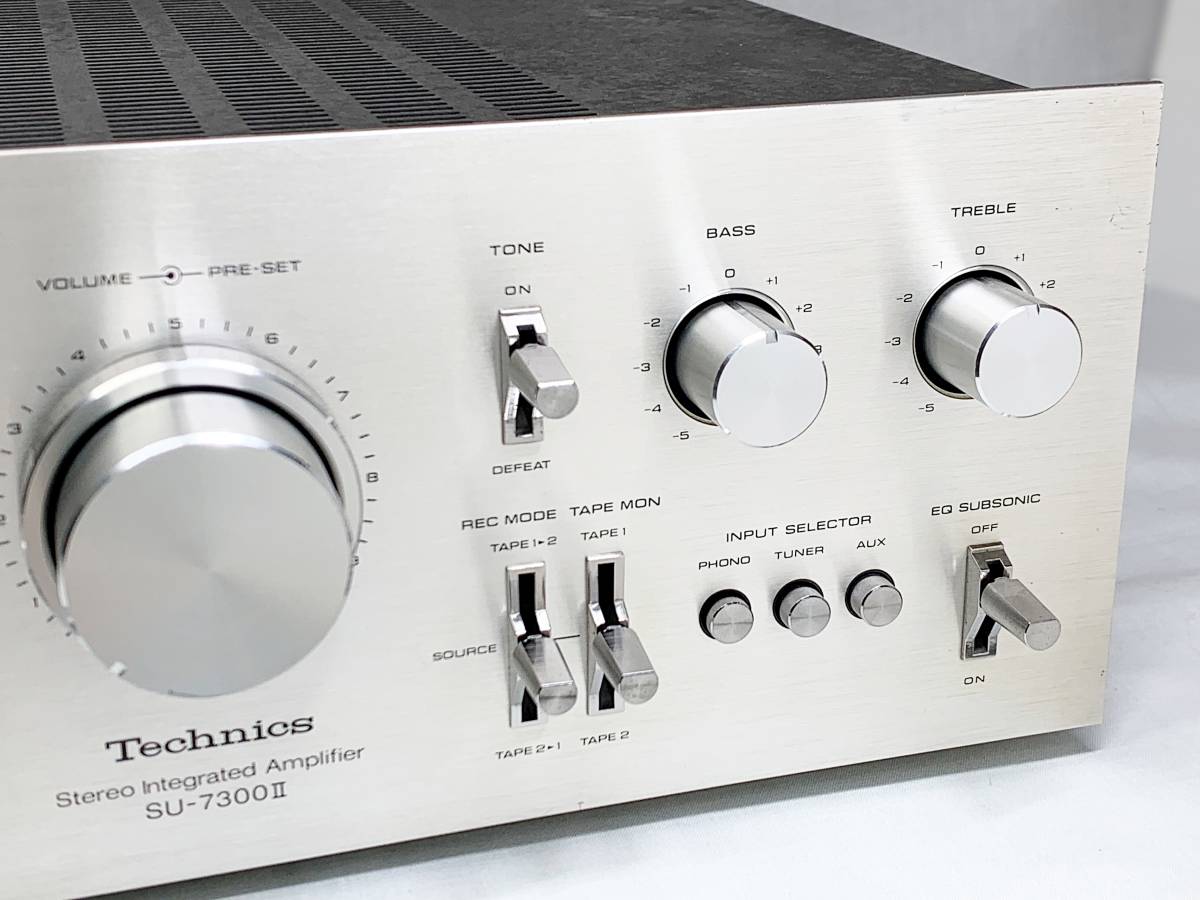 プリメインアンプ su-7300」の落札相場・落札価格 テクニクス Yahoo