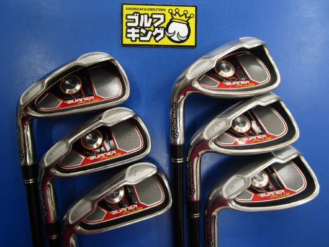【人気，爆買い】 レフティー GK豊田 438 バーナー BURNER PLUS REAX SUPERFAST BURNER PLUS JP 5-9Ｐ 6本 R 25 アイアン 激安 特価(テーラーメイド)｜売買されたオークション情報、yahooの商品情報をアーカイブ公開 - オークフ 男性左きき用
