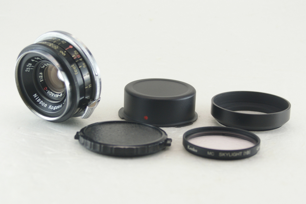 中古美品】Nikon W-NIKKOR・C 3.5cm f2.5(ニコンSマウント 中古美品】Nikon W-NIKKOR・C 3.5cm f2.5(ニコンSマウント