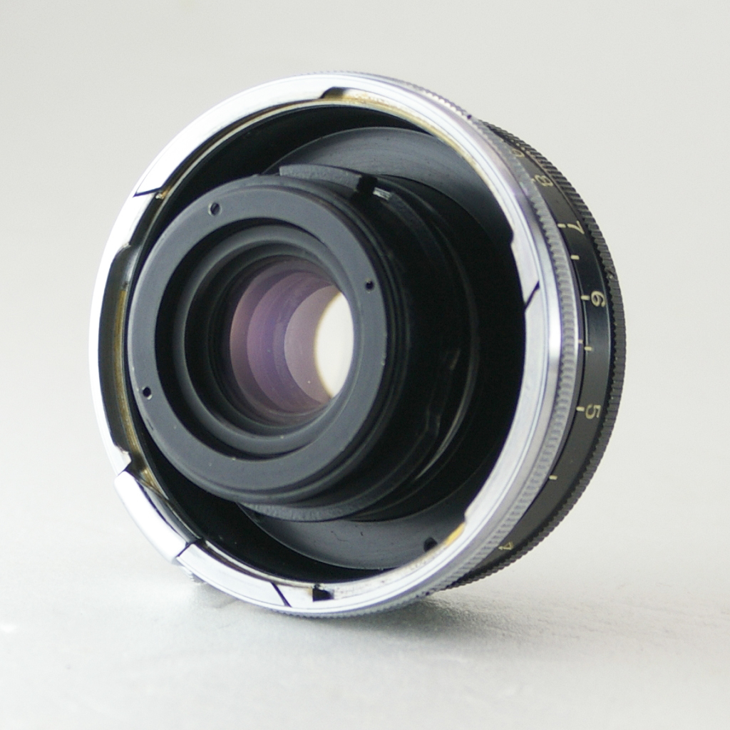 Nikon W-NIKKOR C3.5cmF2.5 Sマウント社外フード付実用品 Nikon W-NIKKOR C3.5cmF2.5 Sマウント社外フード付実用品 Nikkor 35mm