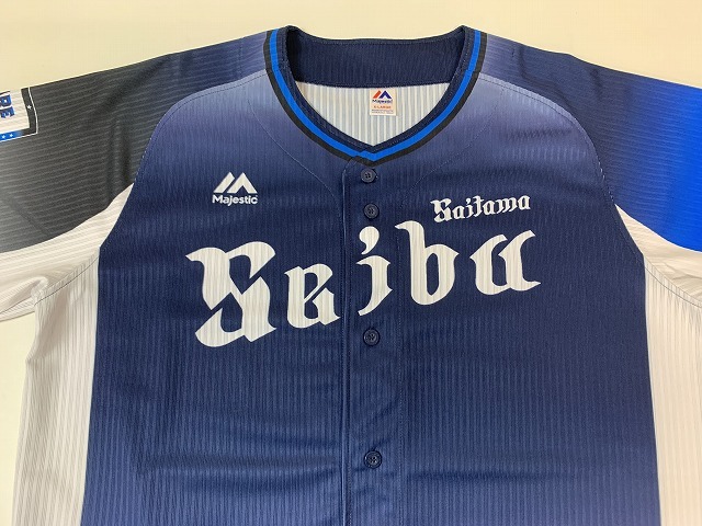 埼玉西武ライオンズ レプリカユニフォーム Size-XLARGE Majestic