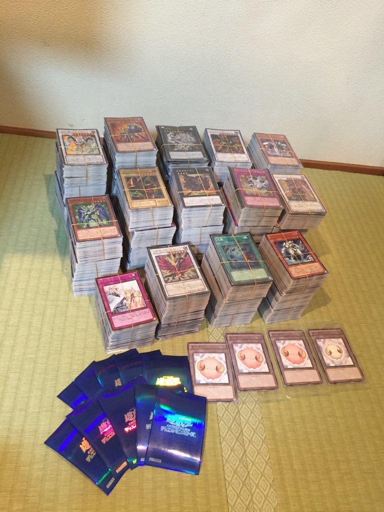 キラ無カードセット 遊戯王完全引退 5000枚以上 スリーブ計1500枚以上 遊戯王 大量 まとめ