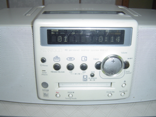 MDX-L1 ケンウッド KENWOOD CD・MD・ラジオパーソナルステレオシステム