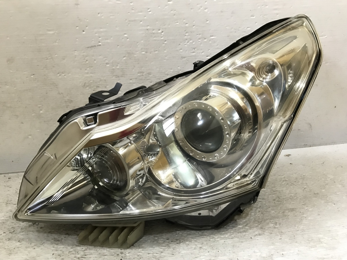 ☆ スカイライン V36 後期 HID 100-23075 ヘッドライト 左 ☆0127 後期 