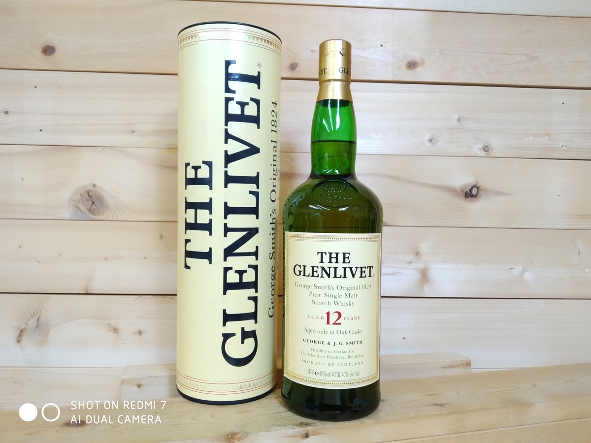古酒★未開栓 グレンリヴェット 12年 1000ml 40% 箱有 GLENLIVET ピュアシングルモルト No2266 12年 グレンリベット 未開栓 0 THE 2026年