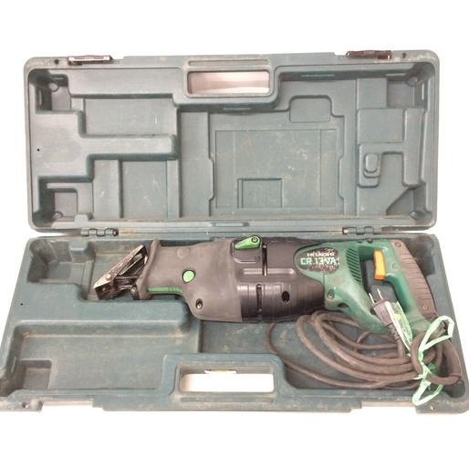本物保証，100%新品 f156 120 動作 本体とケースのみ 日立工機 130mm CR 13VA セーバソー(本体)｜売買されたオークション情報、yahooの商品情報をアーカイブ公開 - オークファン ドリルドライバー