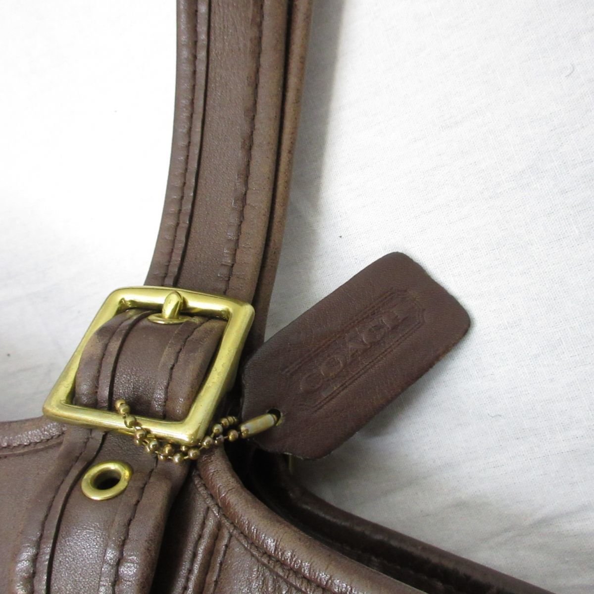 COACH オールドコーチ トートバッグ オールレザー レザー 本革 肩掛け 