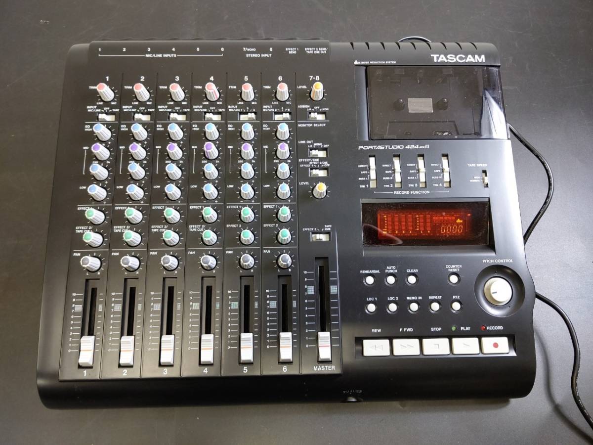 tascam Yahoo!オークション 424」マルチトラックレコーダー TASCAM