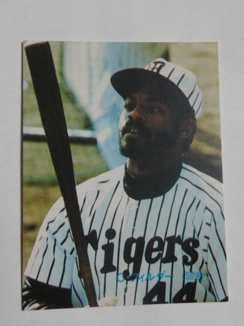 カルビー プロ野球カード 1989 No.107 C.フィルダー 阪神タイガース