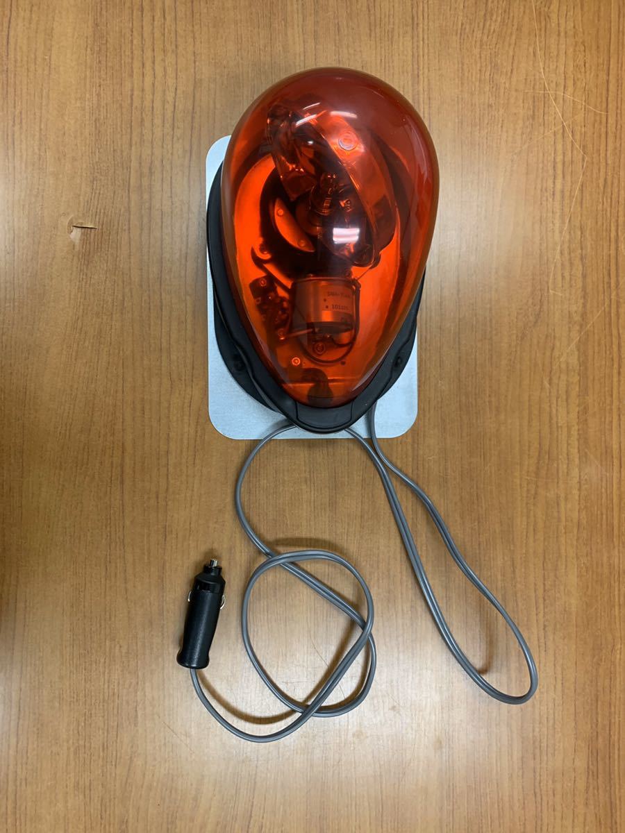 パトライトHKFM101G-R(美品) パトライト HKFM-101 美品 赤色灯 回転灯