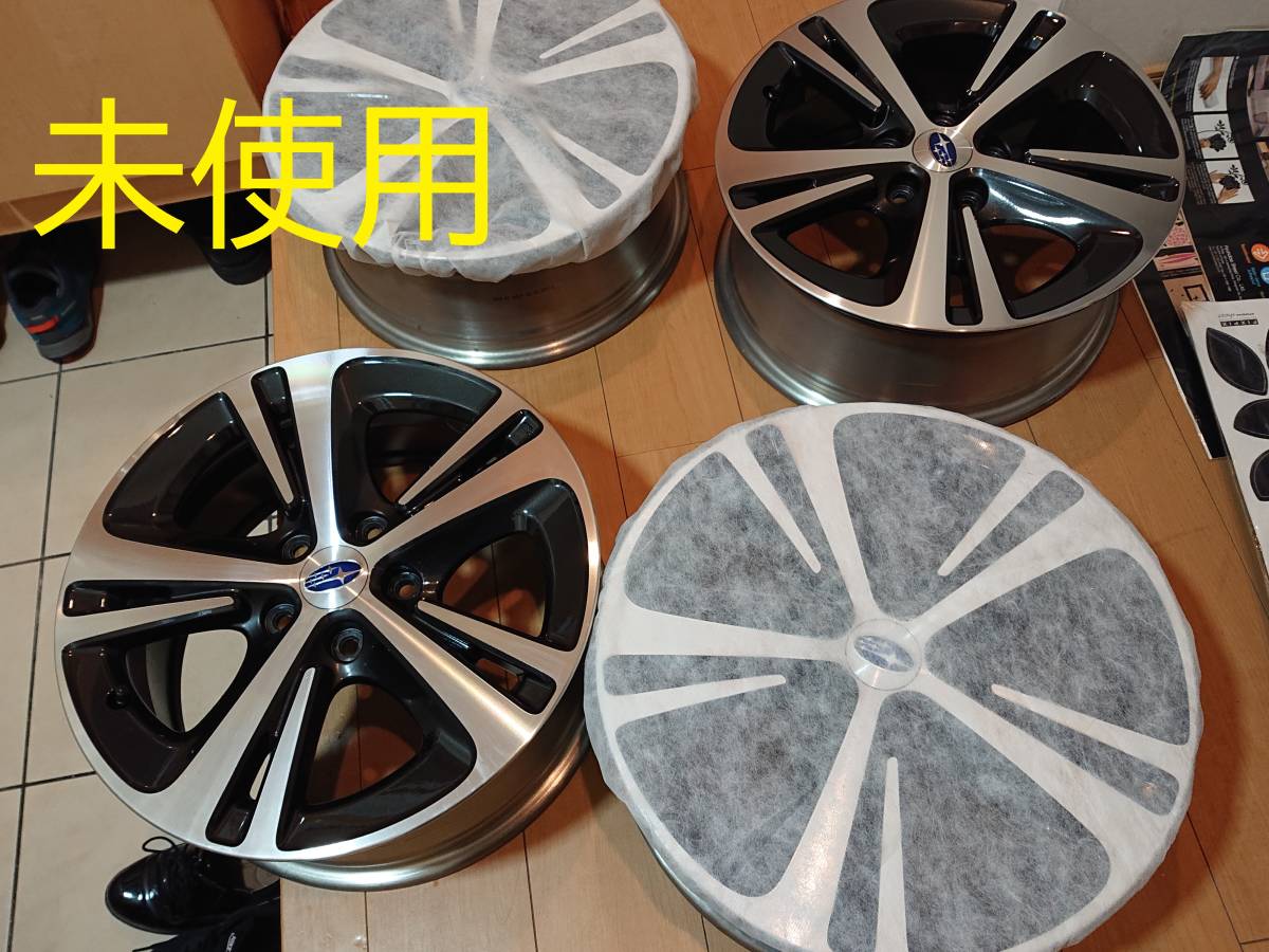 【大得価，品質保証】 ENKEI製 スバル レヴォーグ純正ホイール 17&times;7J +55 5H‐114.3 ハブ径約56 4本 別途写真多数あり(純正品)｜売買されたオークション情報、yahooの商品情報をアーカイブ公開 - オークファン 5穴