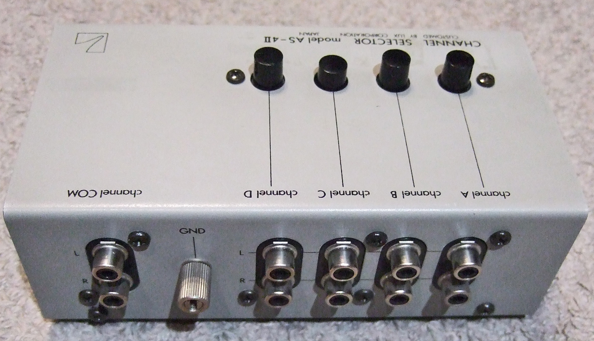 LUX ラインセレクター AS-4Ⅲ 機材整理為出させていただきます 【公式