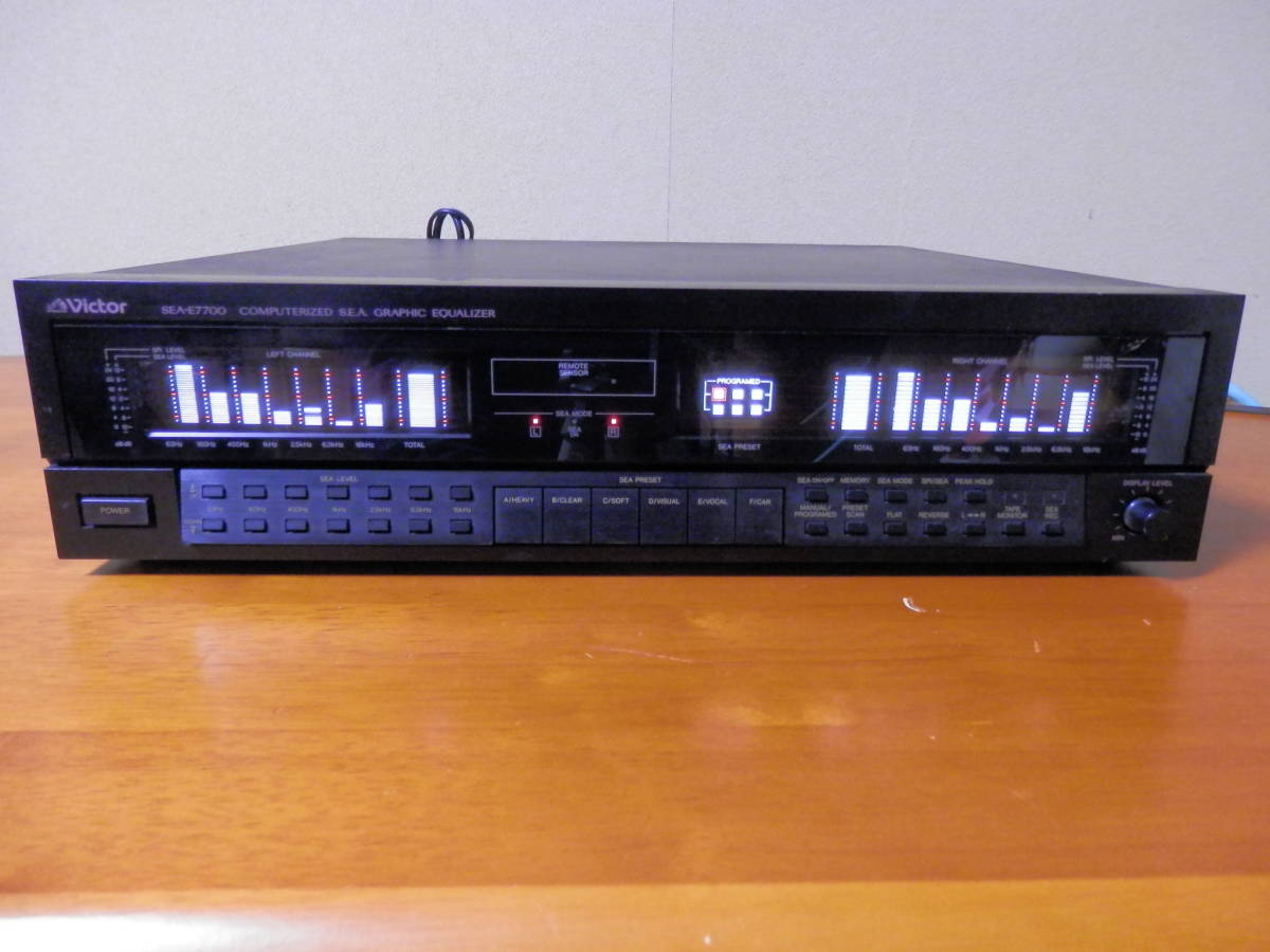SEA-E7700 ビクター グラフィックイコライザー Victor 動作品です