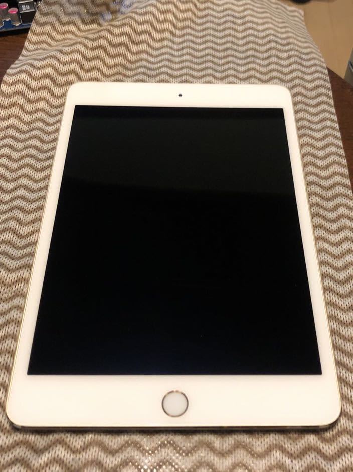 SIMフリー iPadmini4 Wi-Fi+Cellular 16GBゴールド iPad mini4 SIMフリー ゴールド 16gb WiFi+cellular 送料無料 iPad