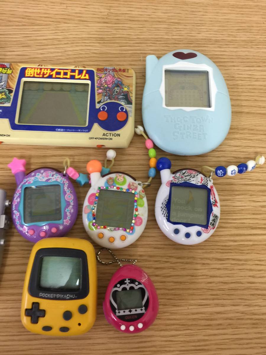 06 307 ジャンク品 電子ゲーム まとめて たまごっち ポケットピカチュウ Dターミナル デジバイス Sdガンダム 等 通電 動作未確認 電子玩具 売買されたオークション情報 Yahooの商品情報をアーカイブ公開 オークファン Aucfan Com