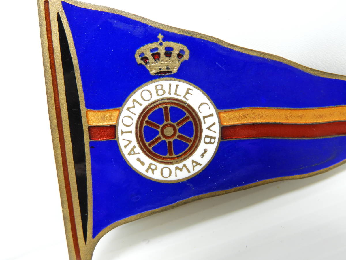 Club ヴィンテージ品AUTOMOBILE Automobile Badge CLUB 1960年代 