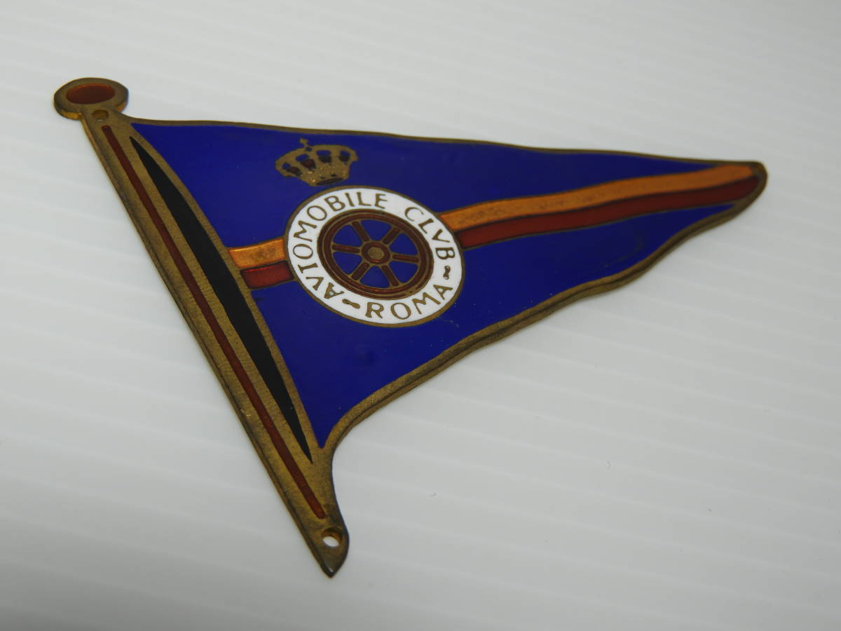 Club ヴィンテージ品AUTOMOBILE Automobile Badge CLUB 1960年代 