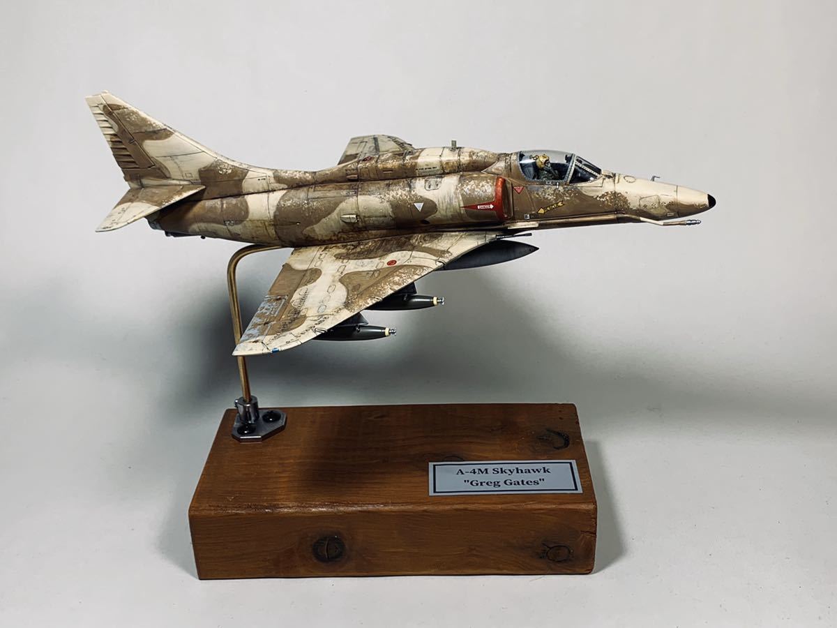 プラモデル完成品] ハセガワ1/48 A-4Mスカイホーク エリア88 グレッグ