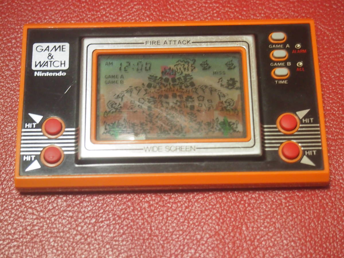 ゲームウォッチ ファイアアタック 本体のみ Nintendoゲームウォッチ