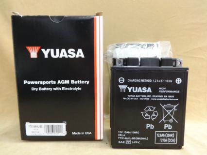 【セール，低価】 ユアサMFバッテリー YTX14AHL-BS Z１ KZ1000 CB750K 刀 忍者等④&rdquo;(バッテリー)｜売買されたオークション情報、yahooの商品情報をアーカイブ公開 - オークファン バッテリー