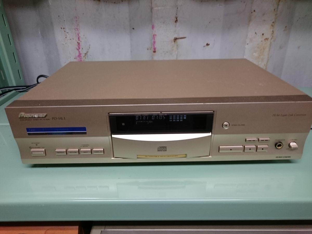 CDデッキ/ パイオニア PD-HL1 CDターンテーブル 動作安定！ 【A120】