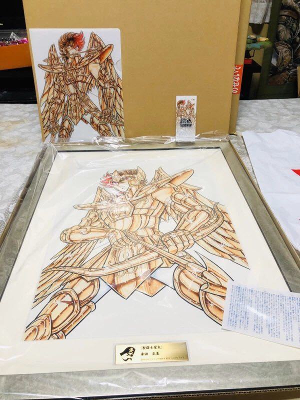聖闘士星矢 30周年展 ジャンプ展50周年記念限定 高級複製原画 前期版