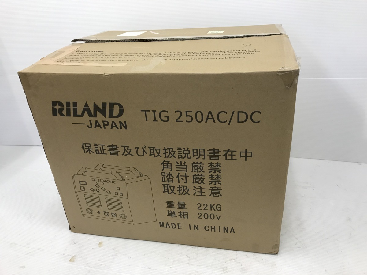RILAND ウエダ金物公式サイト TIG200CS インバータ直流TIG溶接機 