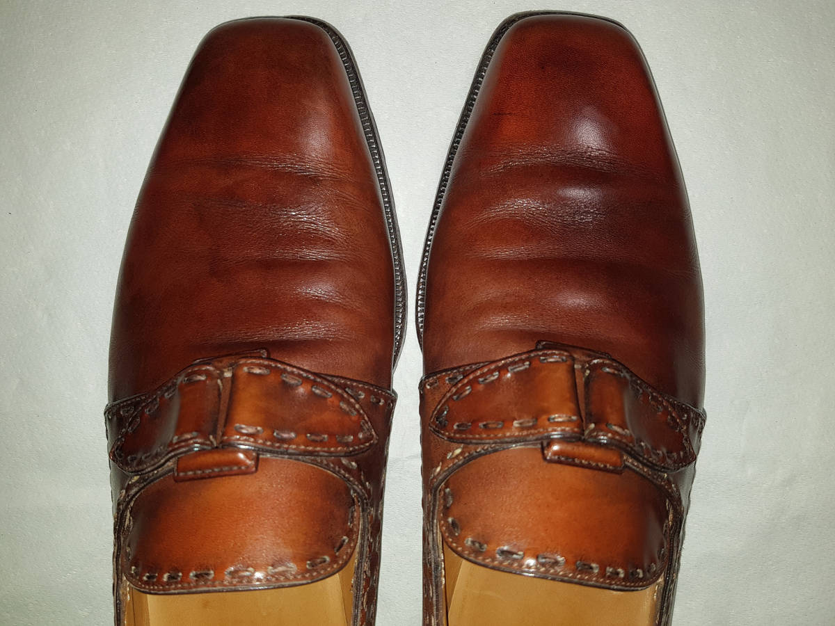 中古 美品 激レア 廃版 入手困難 ベルルッティ Berluti 革靴 