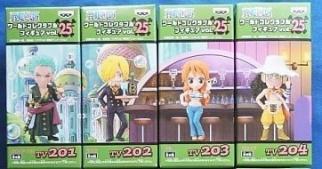 ワンピース ワールドコレクタブルフィギュア vol.25 4種セット