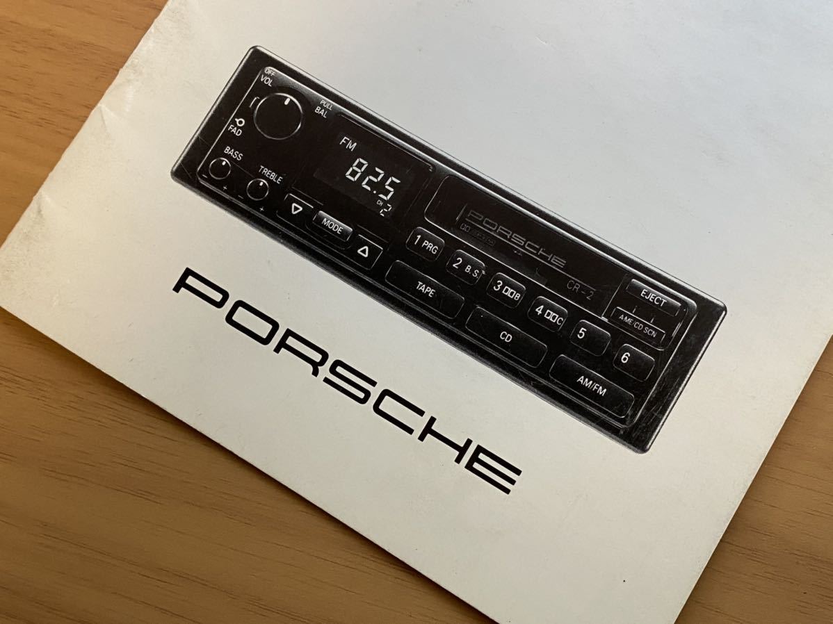 ポルシェ 911 964 純正 カセット デッキ テープ プレーヤー