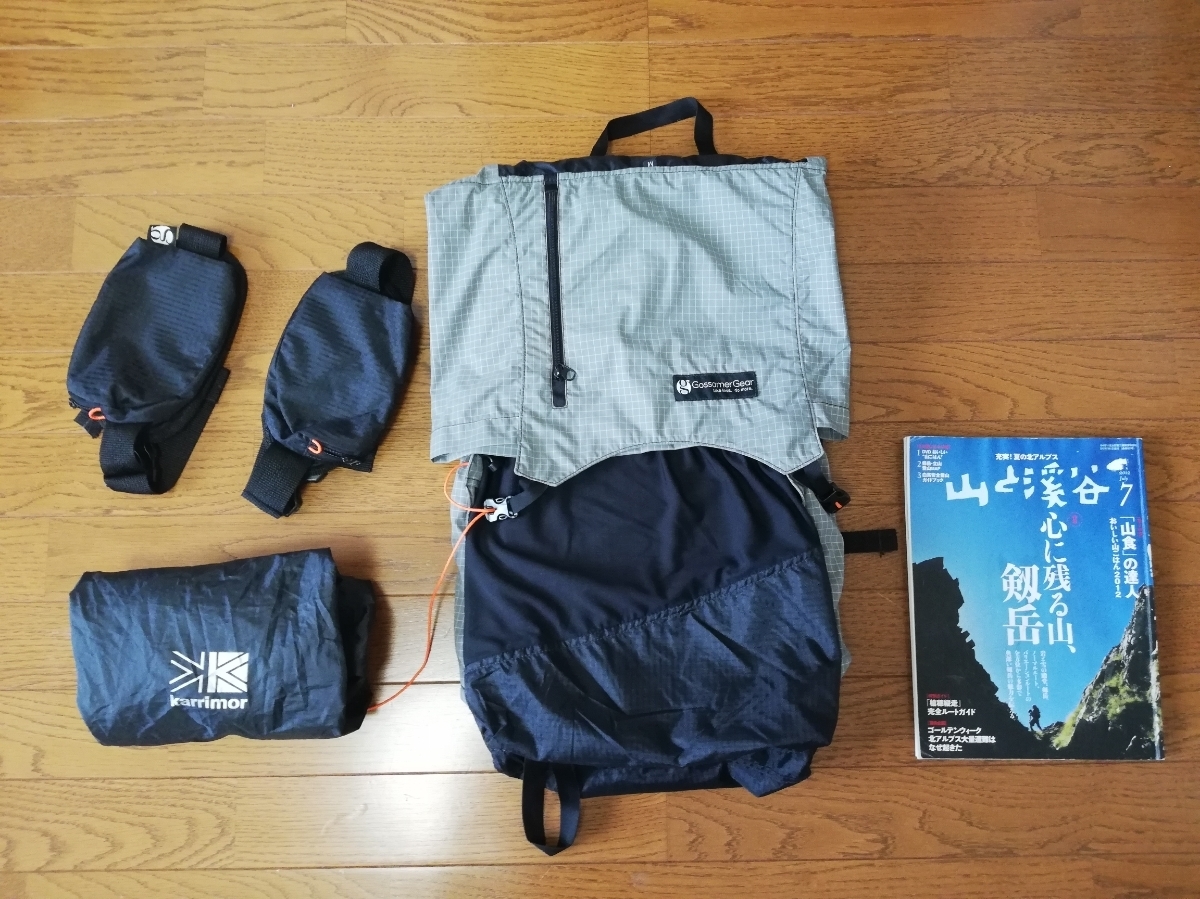 【SALE，格安】 ULバックパック GossamerGear Gorilla(バックパック)｜売買されたオークション情報、yahooの商品情報をアーカイブ公開 - オークファン バックパック