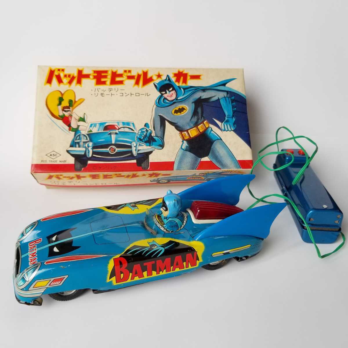 【格安，お得】 バットモビールカー &ldquo;バットマン&rdquo; ASCアオシン商会 古い当時物 日本製 デッドストック 箱付き &ldquo; &rdquo;(自動車)｜売買されたオークション情報、yahooの商品情報をアーカイブ公開 - 自動車