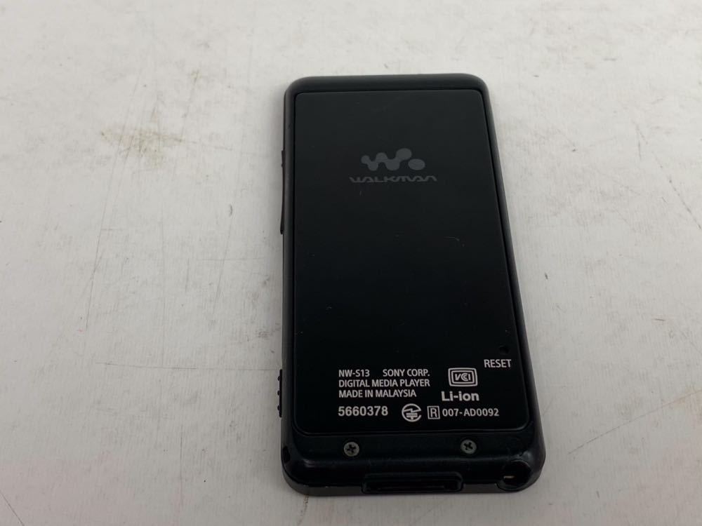 新品]SONY ソニーウォークマン ブラック 2GB SONY ソニーウォークマン